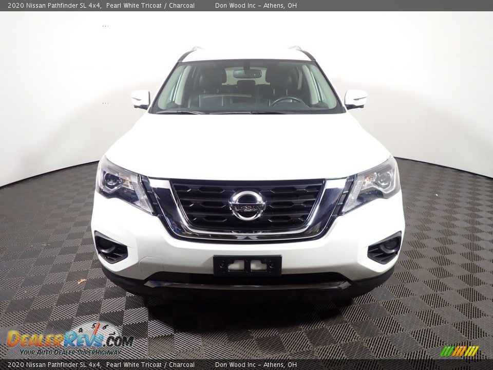 2020 Nissan Pathfinder SL 4x4 Pearl White Tricoat / Charcoal Photo #5