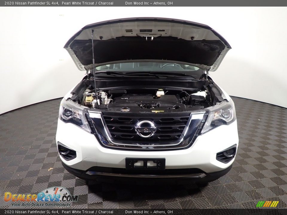 2020 Nissan Pathfinder SL 4x4 Pearl White Tricoat / Charcoal Photo #6