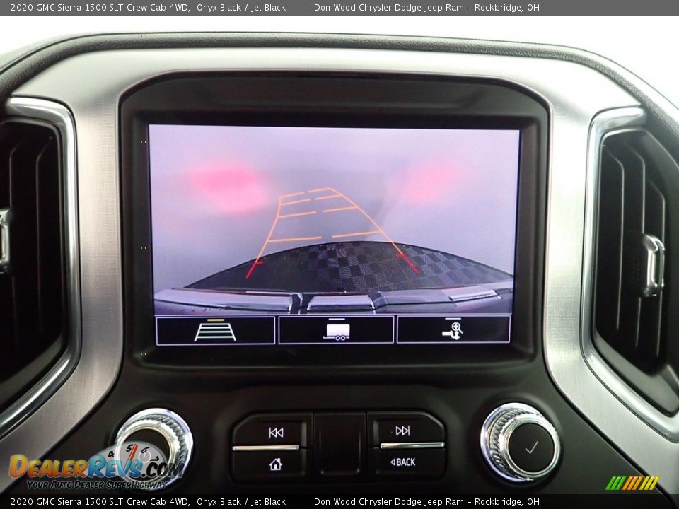 2020 GMC Sierra 1500 SLT Crew Cab 4WD Onyx Black / Jet Black Photo #3