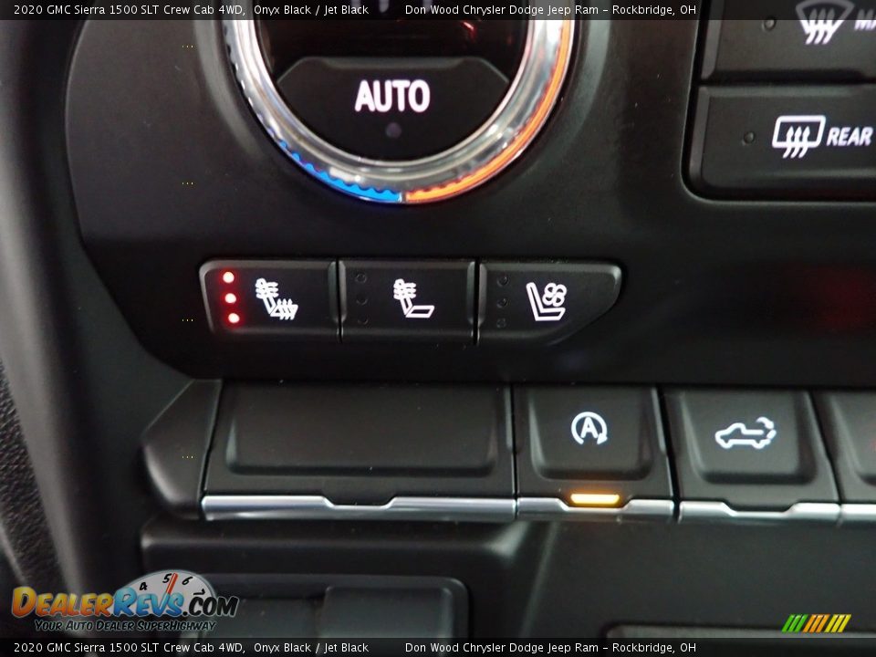2020 GMC Sierra 1500 SLT Crew Cab 4WD Onyx Black / Jet Black Photo #5