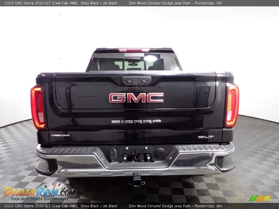 2020 GMC Sierra 1500 SLT Crew Cab 4WD Onyx Black / Jet Black Photo #9