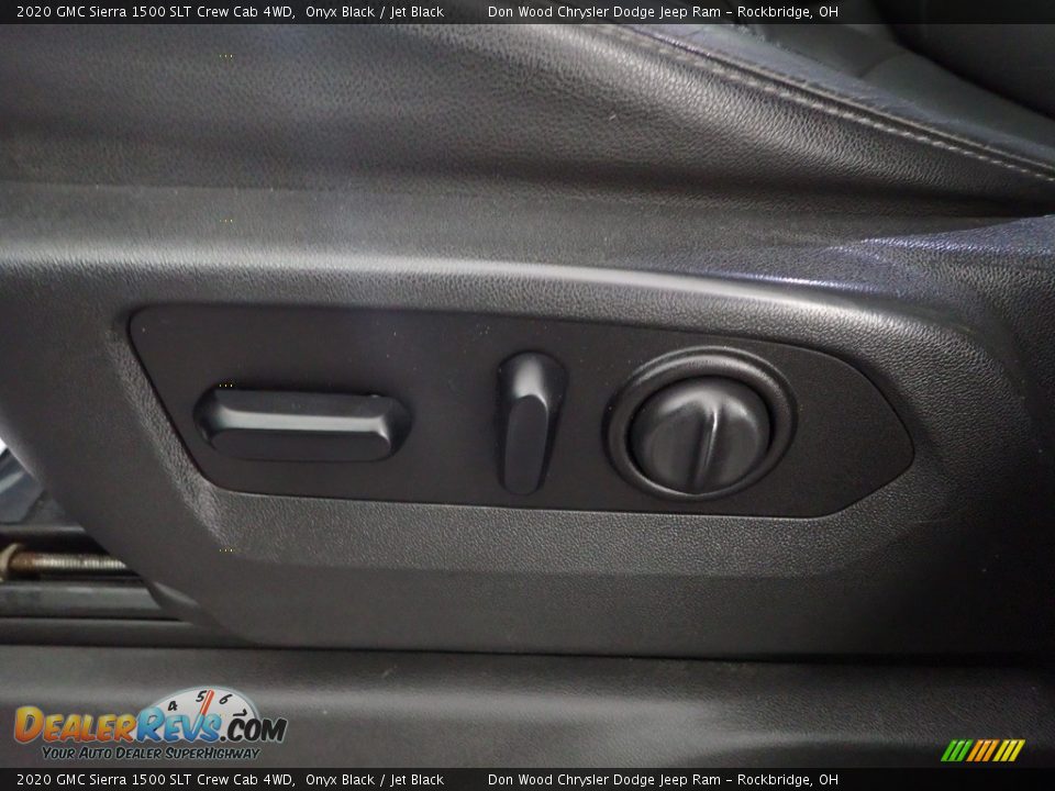 2020 GMC Sierra 1500 SLT Crew Cab 4WD Onyx Black / Jet Black Photo #14