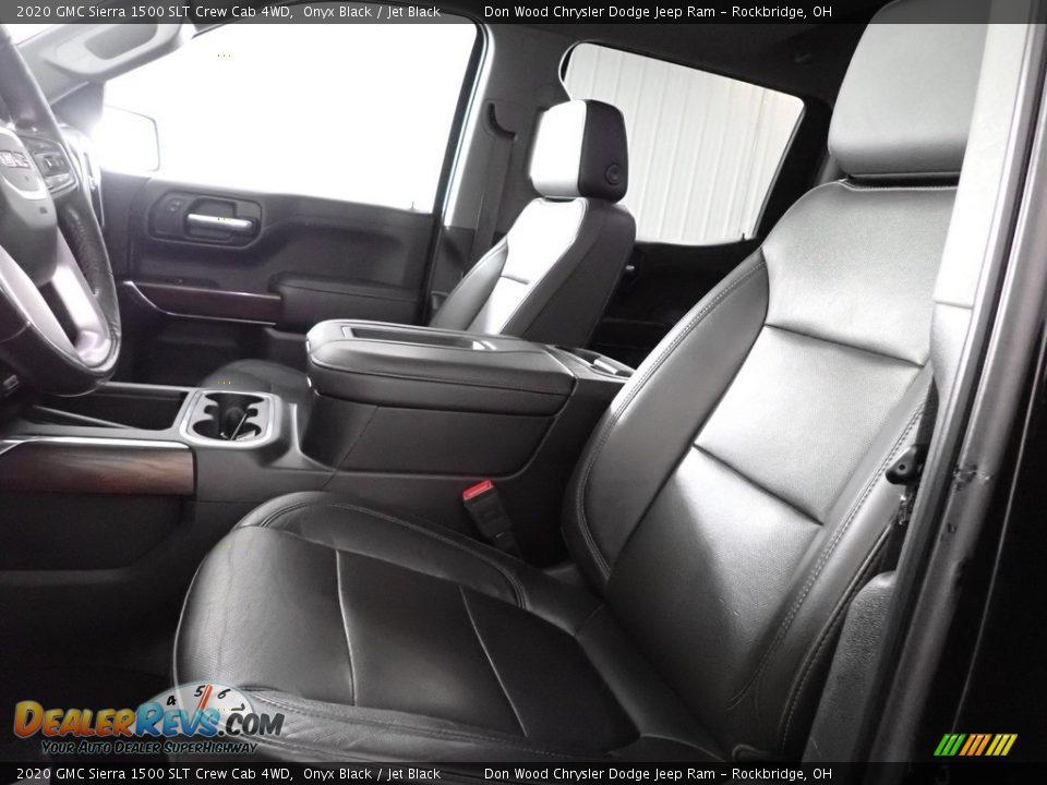 2020 GMC Sierra 1500 SLT Crew Cab 4WD Onyx Black / Jet Black Photo #15