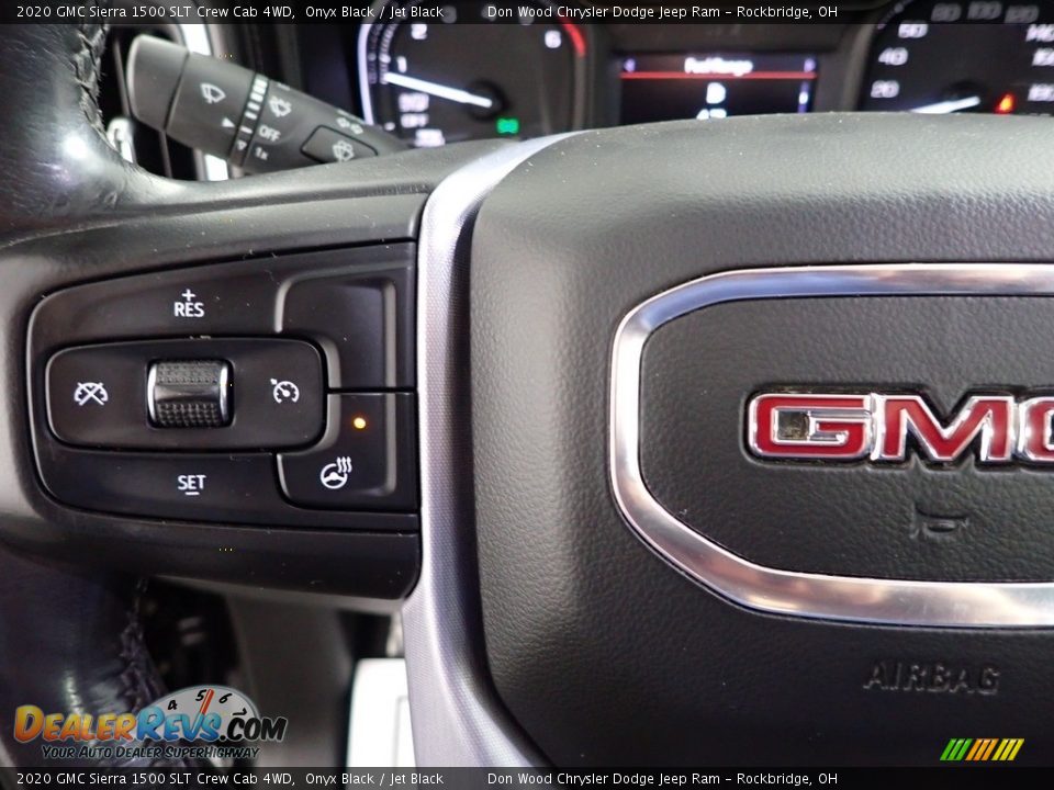 2020 GMC Sierra 1500 SLT Crew Cab 4WD Steering Wheel Photo #17