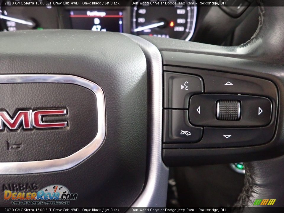 2020 GMC Sierra 1500 SLT Crew Cab 4WD Steering Wheel Photo #18