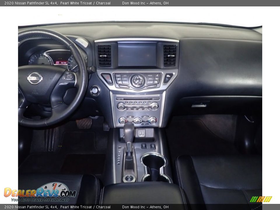 2020 Nissan Pathfinder SL 4x4 Pearl White Tricoat / Charcoal Photo #23