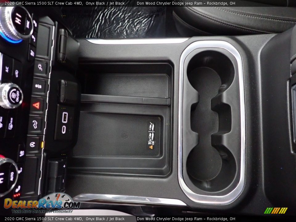2020 GMC Sierra 1500 SLT Crew Cab 4WD Onyx Black / Jet Black Photo #21