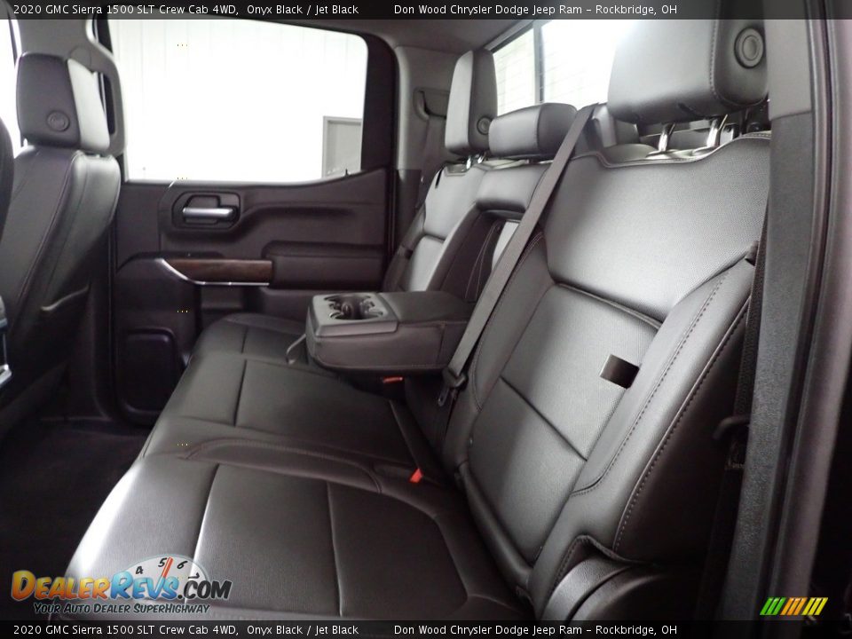 Rear Seat of 2020 GMC Sierra 1500 SLT Crew Cab 4WD Photo #26