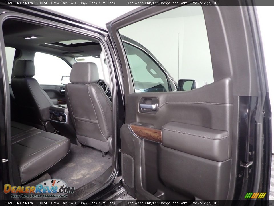 2020 GMC Sierra 1500 SLT Crew Cab 4WD Onyx Black / Jet Black Photo #30