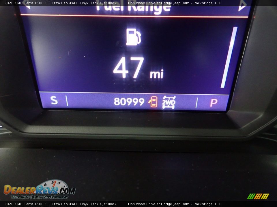 2020 GMC Sierra 1500 SLT Crew Cab 4WD Onyx Black / Jet Black Photo #33