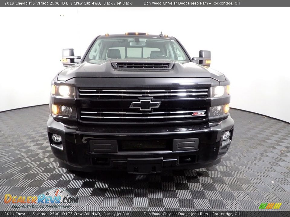 2019 Chevrolet Silverado 2500HD LTZ Crew Cab 4WD Black / Jet Black Photo #6