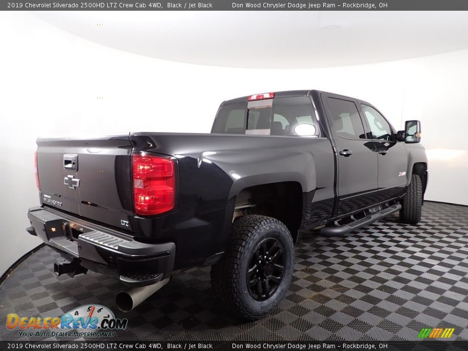 2019 Chevrolet Silverado 2500HD LTZ Crew Cab 4WD Black / Jet Black Photo #11