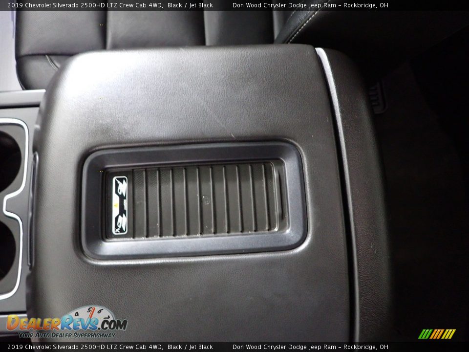 2019 Chevrolet Silverado 2500HD LTZ Crew Cab 4WD Black / Jet Black Photo #22