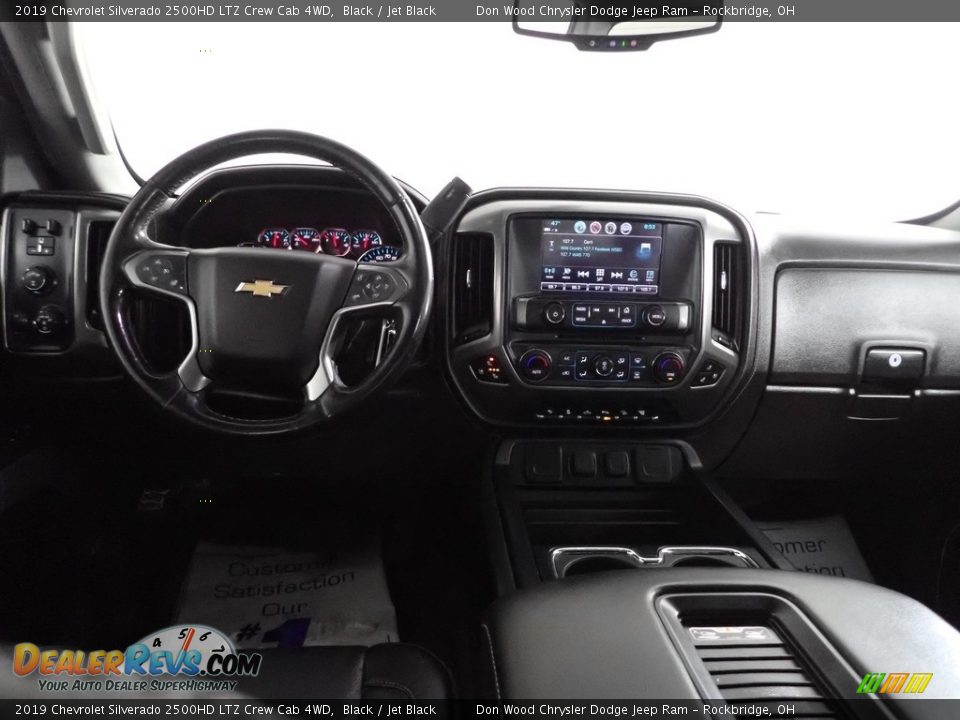 2019 Chevrolet Silverado 2500HD LTZ Crew Cab 4WD Black / Jet Black Photo #26