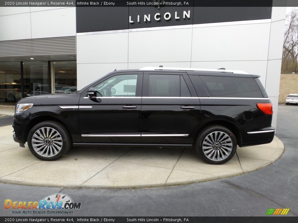 Infinite Black 2020 Lincoln Navigator L Reserve 4x4 Photo #2