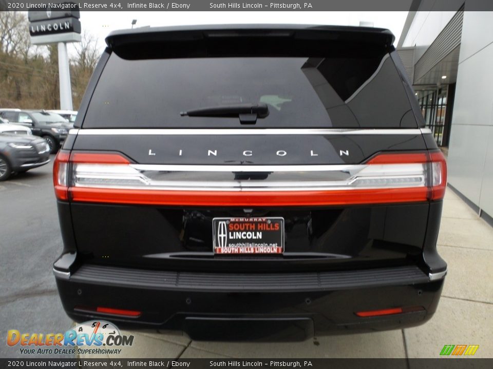 2020 Lincoln Navigator L Reserve 4x4 Infinite Black / Ebony Photo #4