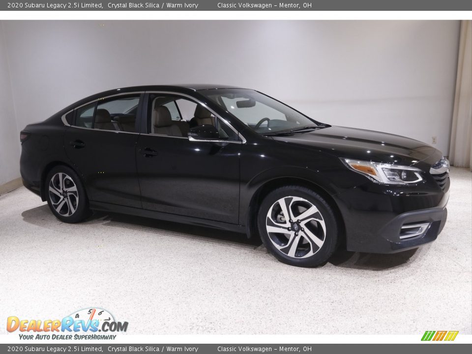 Crystal Black Silica 2020 Subaru Legacy 2.5i Limited Photo #1