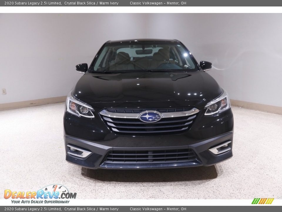 2020 Subaru Legacy 2.5i Limited Crystal Black Silica / Warm Ivory Photo #2