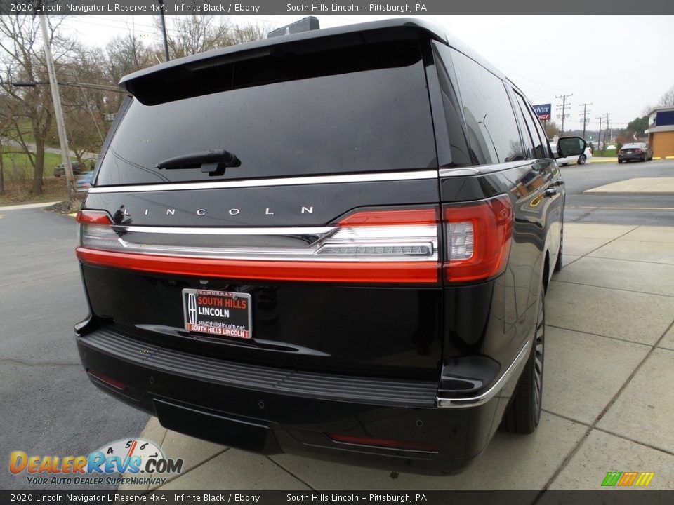 2020 Lincoln Navigator L Reserve 4x4 Infinite Black / Ebony Photo #6