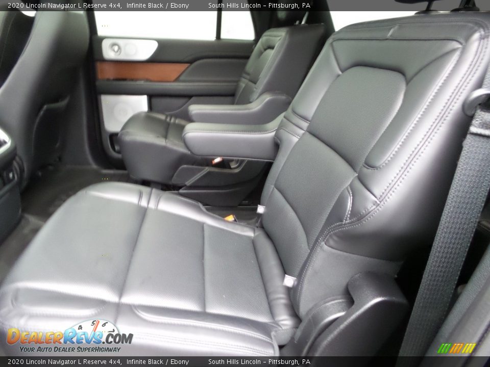 Rear Seat of 2020 Lincoln Navigator L Reserve 4x4 Photo #16