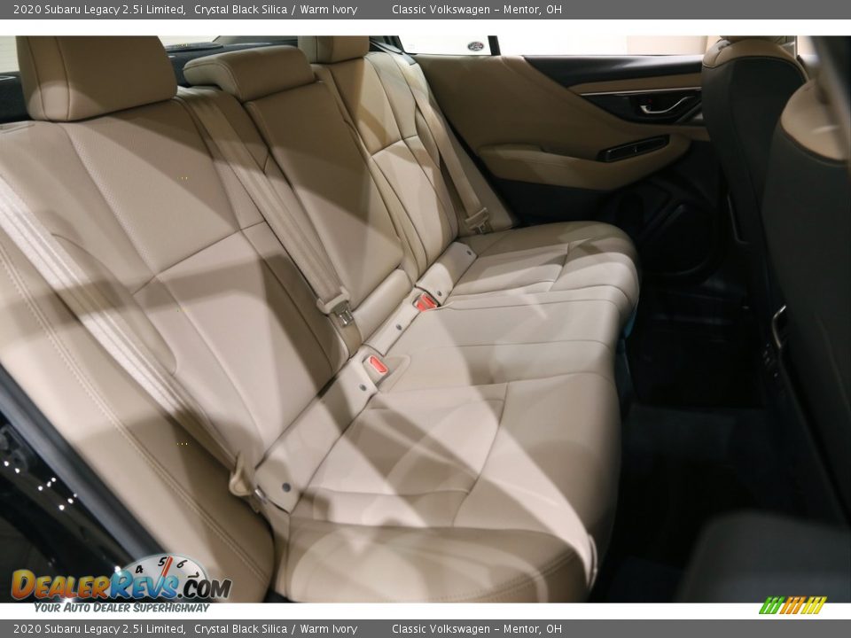 2020 Subaru Legacy 2.5i Limited Crystal Black Silica / Warm Ivory Photo #17