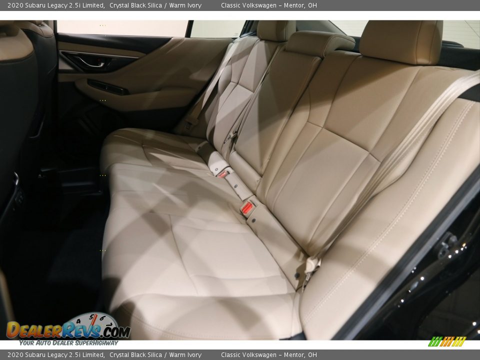 2020 Subaru Legacy 2.5i Limited Crystal Black Silica / Warm Ivory Photo #18