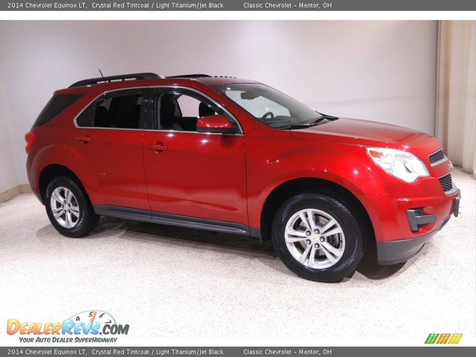 2014 Chevrolet Equinox LT Crystal Red Tintcoat / Light Titanium/Jet Black Photo #1