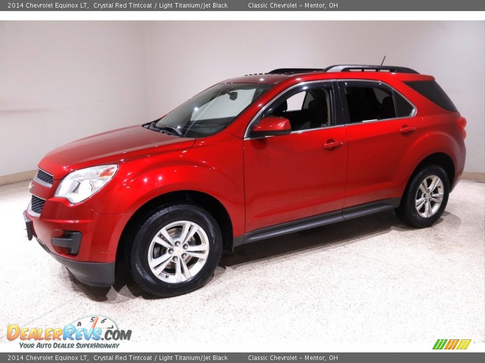 2014 Chevrolet Equinox LT Crystal Red Tintcoat / Light Titanium/Jet Black Photo #3