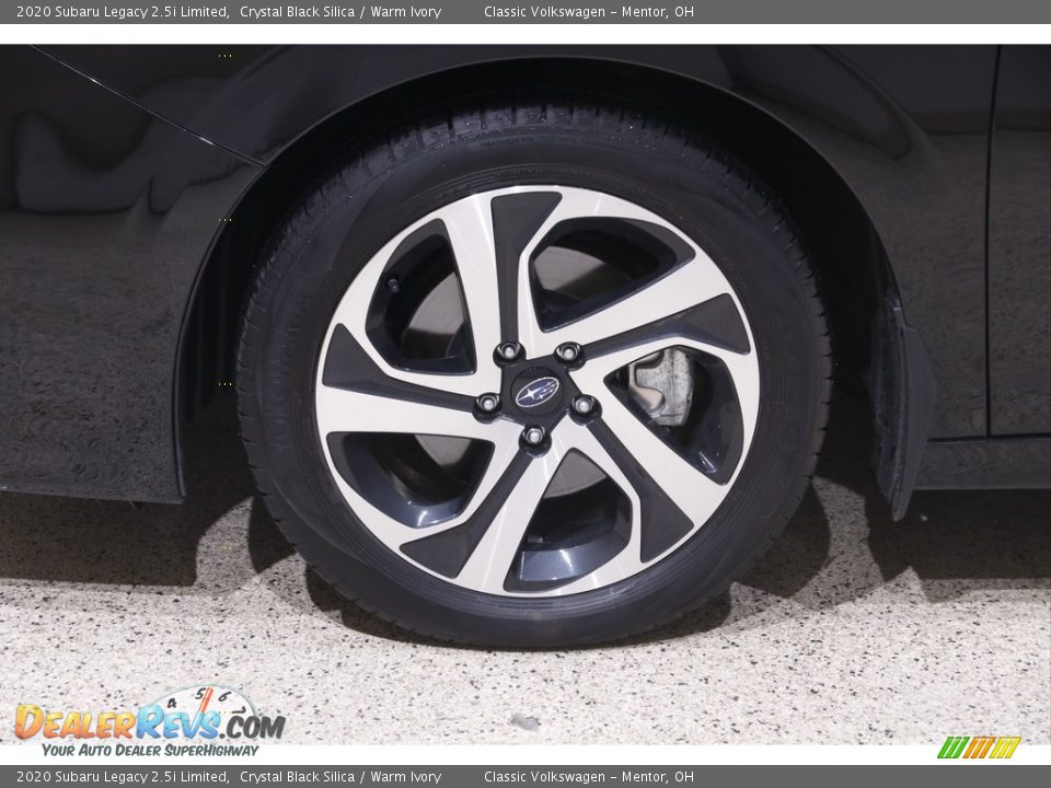 2020 Subaru Legacy 2.5i Limited Crystal Black Silica / Warm Ivory Photo #21
