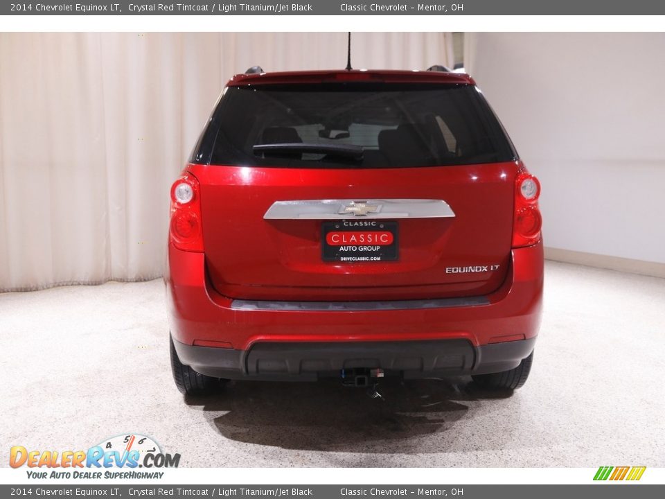 2014 Chevrolet Equinox LT Crystal Red Tintcoat / Light Titanium/Jet Black Photo #17