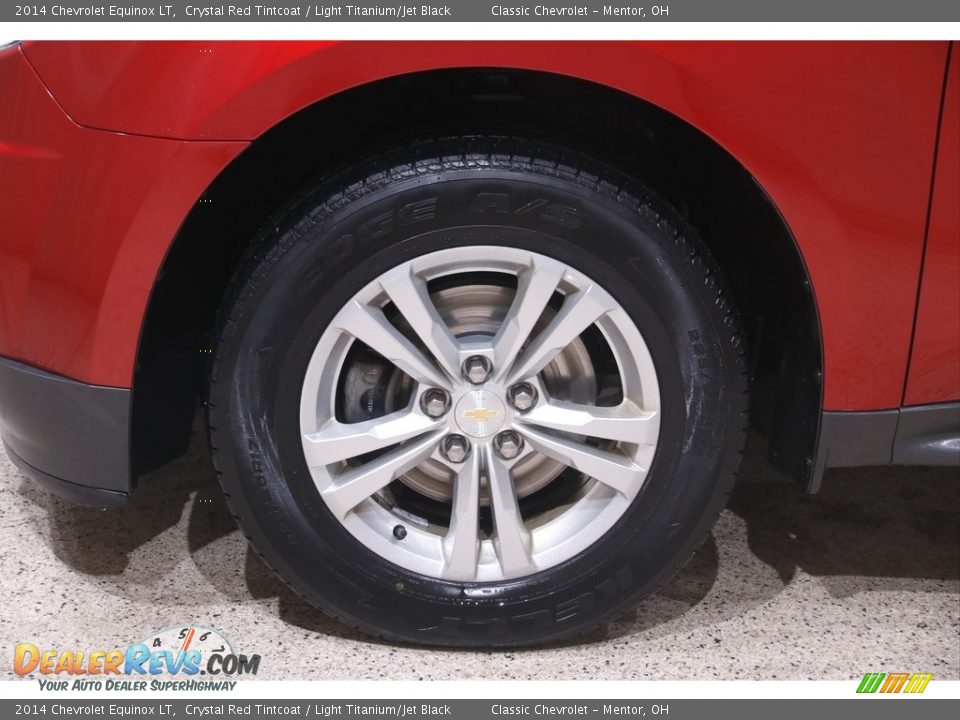 2014 Chevrolet Equinox LT Crystal Red Tintcoat / Light Titanium/Jet Black Photo #19