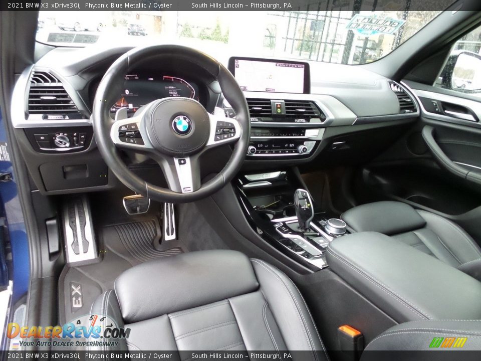 Oyster Interior - 2021 BMW X3 xDrive30i Photo #17