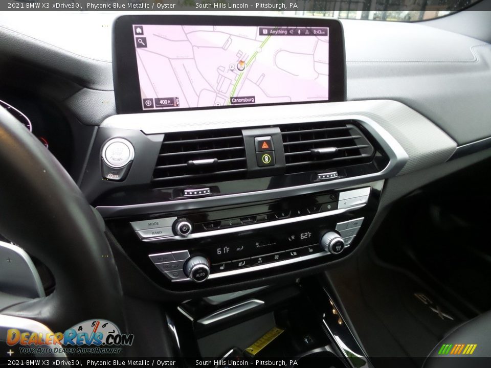 Controls of 2021 BMW X3 xDrive30i Photo #22