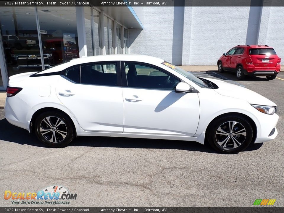 2022 Nissan Sentra SV Fresh Powder / Charcoal Photo #2