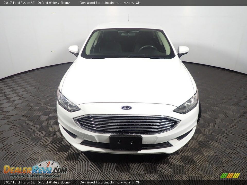 2017 Ford Fusion SE Oxford White / Ebony Photo #5