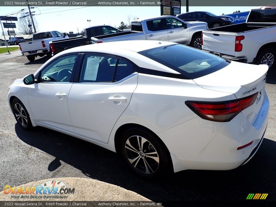 2022 Nissan Sentra SV Fresh Powder / Charcoal Photo #6