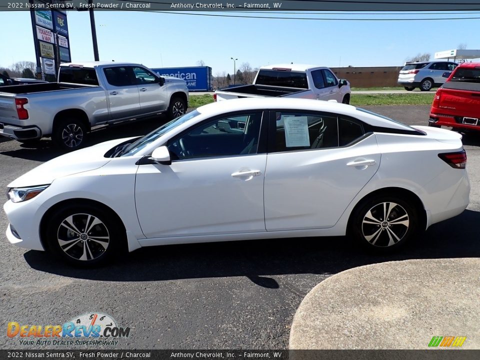 2022 Nissan Sentra SV Fresh Powder / Charcoal Photo #7