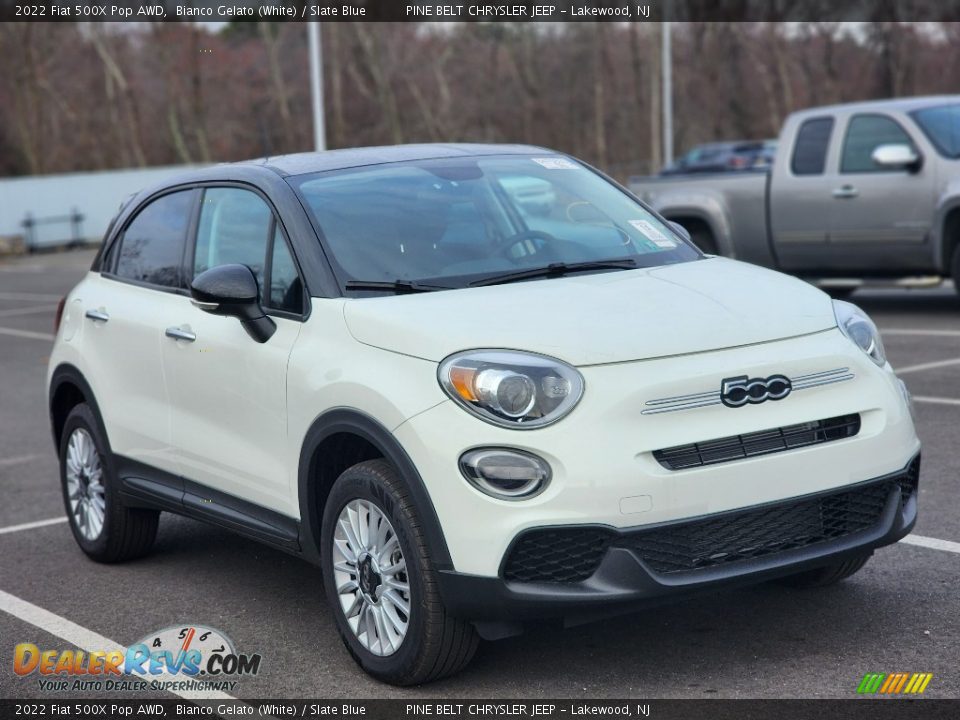 Front 3/4 View of 2022 Fiat 500X Pop AWD Photo #3