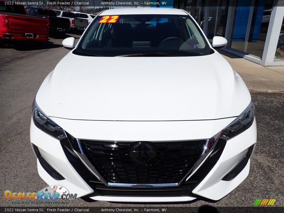 2022 Nissan Sentra SV Fresh Powder / Charcoal Photo #9