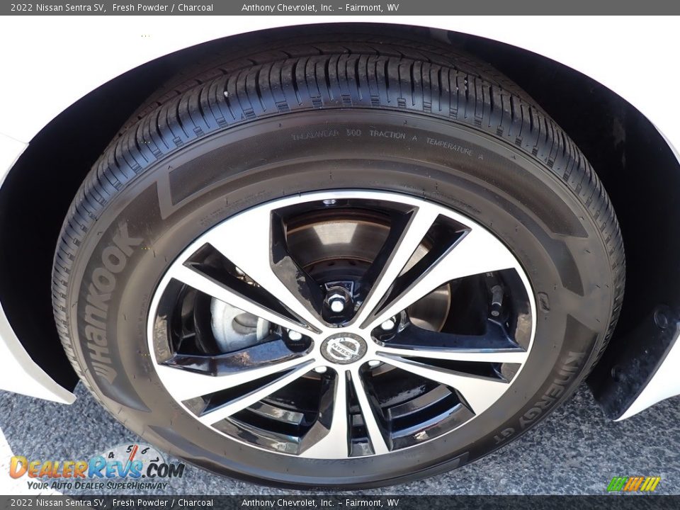 2022 Nissan Sentra SV Fresh Powder / Charcoal Photo #10