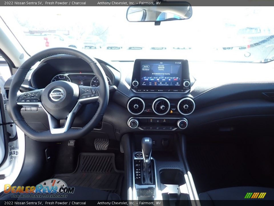 2022 Nissan Sentra SV Fresh Powder / Charcoal Photo #13