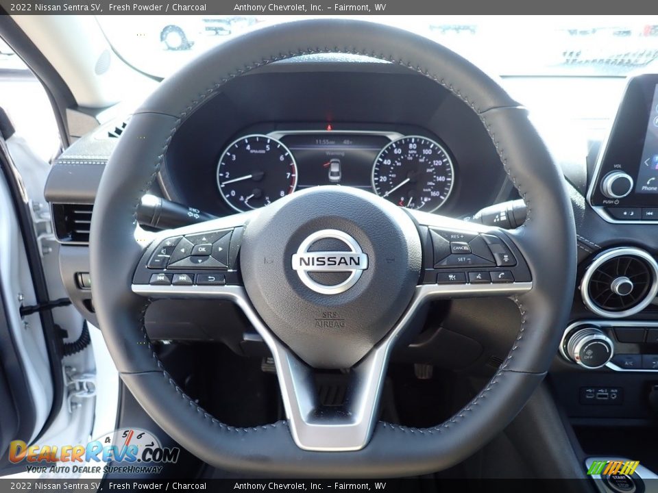 2022 Nissan Sentra SV Fresh Powder / Charcoal Photo #16