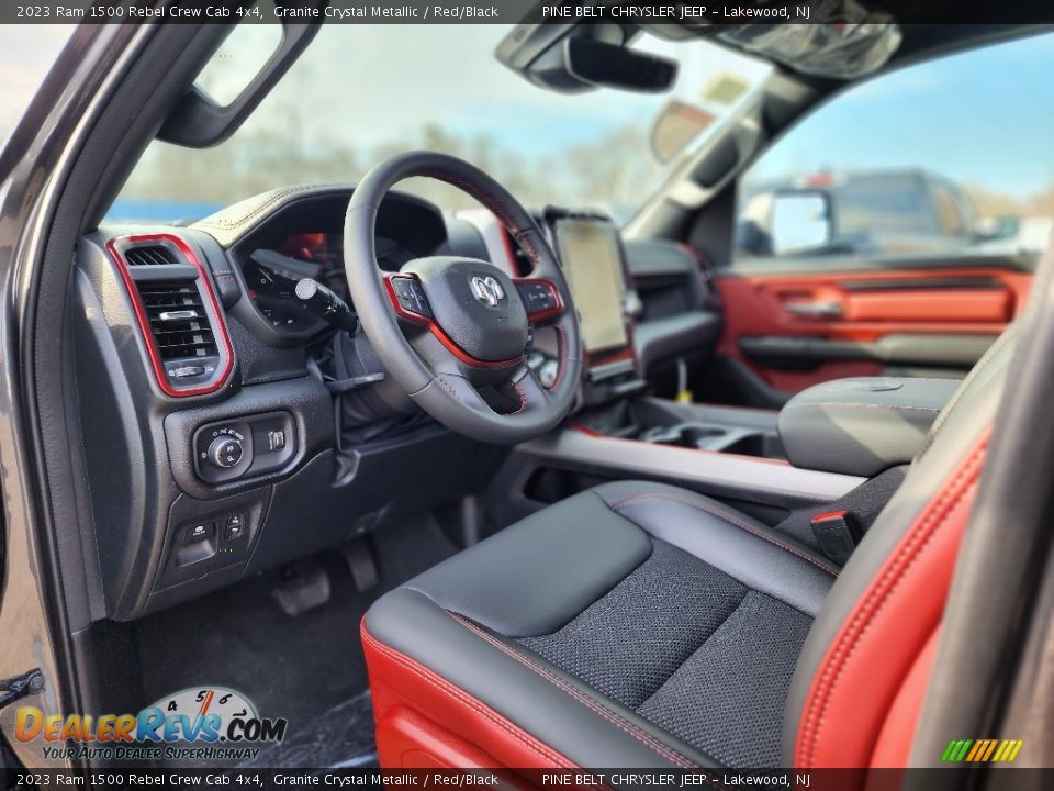 Front Seat of 2023 Ram 1500 Rebel Crew Cab 4x4 Photo #13