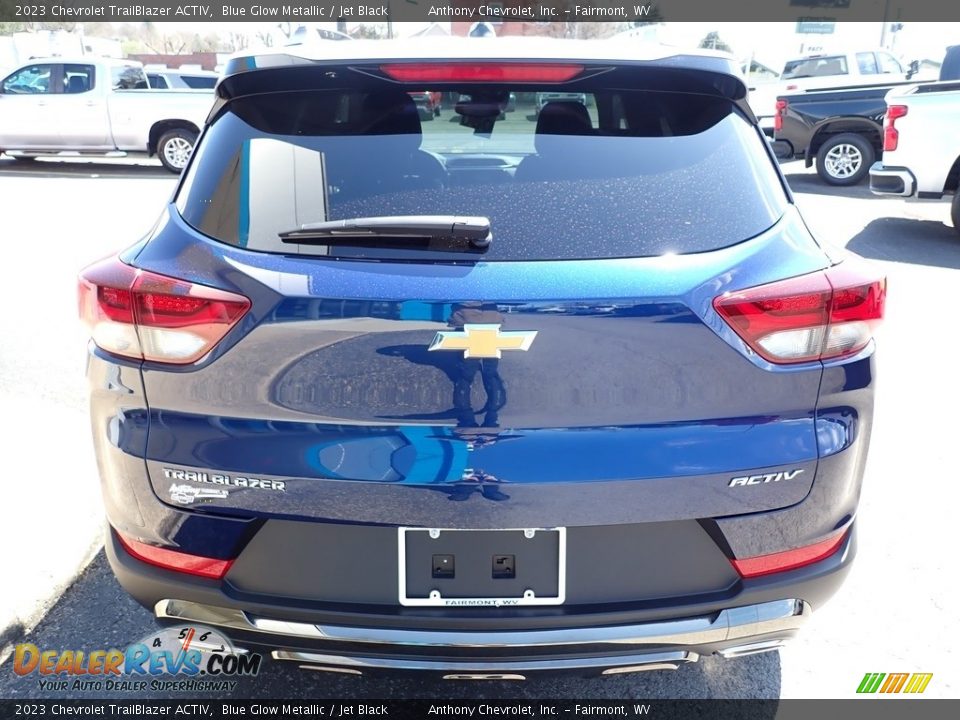 2023 Chevrolet TrailBlazer ACTIV Blue Glow Metallic / Jet Black Photo #4