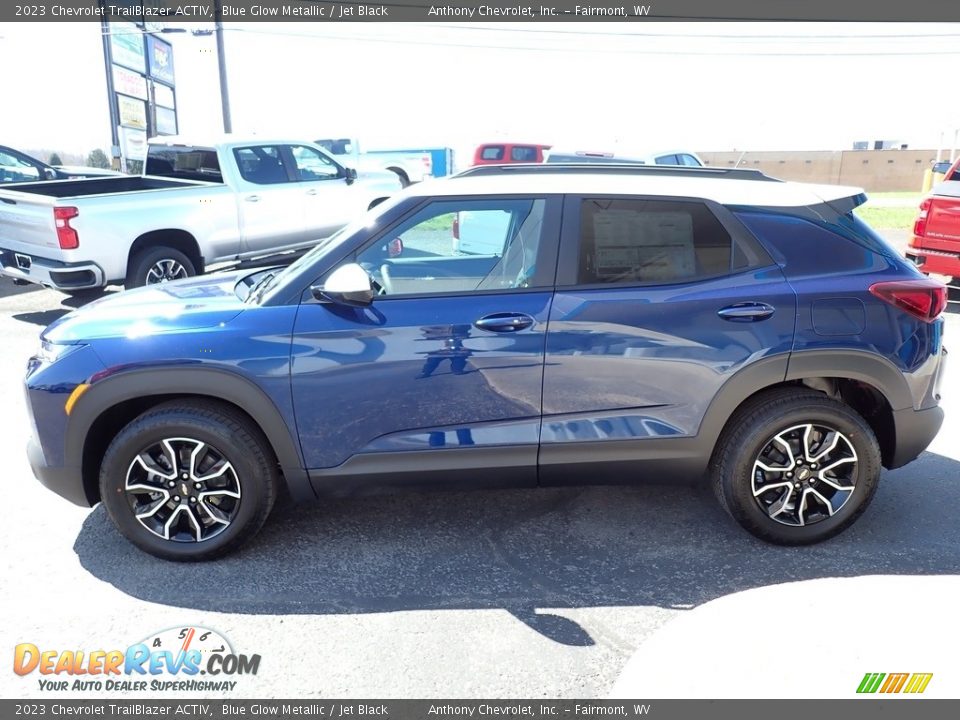 2023 Chevrolet TrailBlazer ACTIV Blue Glow Metallic / Jet Black Photo #7