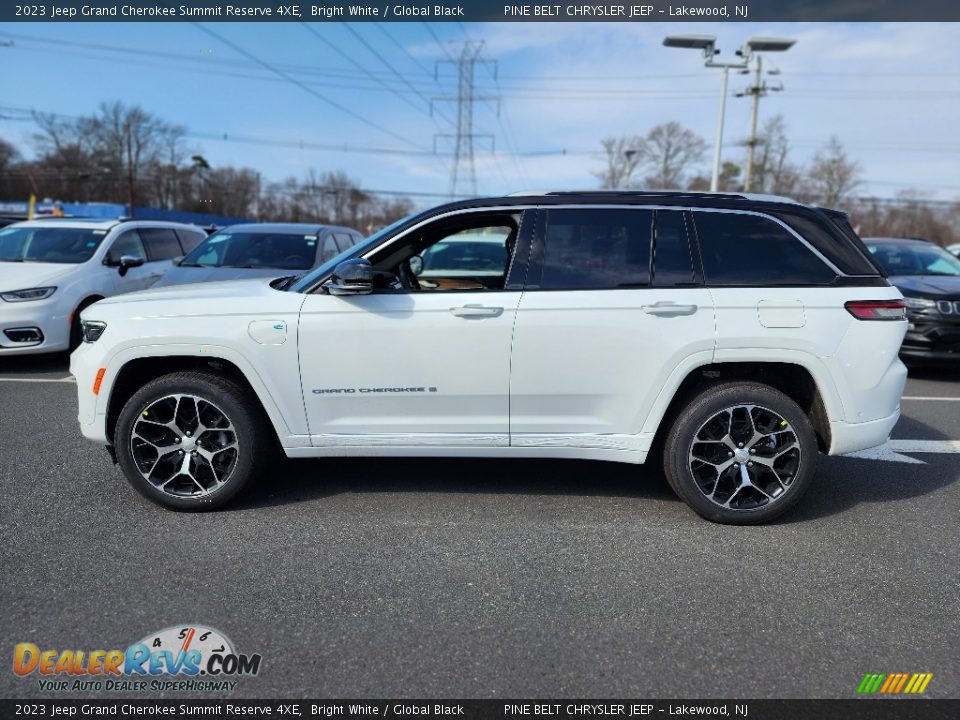 Bright White 2023 Jeep Grand Cherokee Summit Reserve 4XE Photo #3