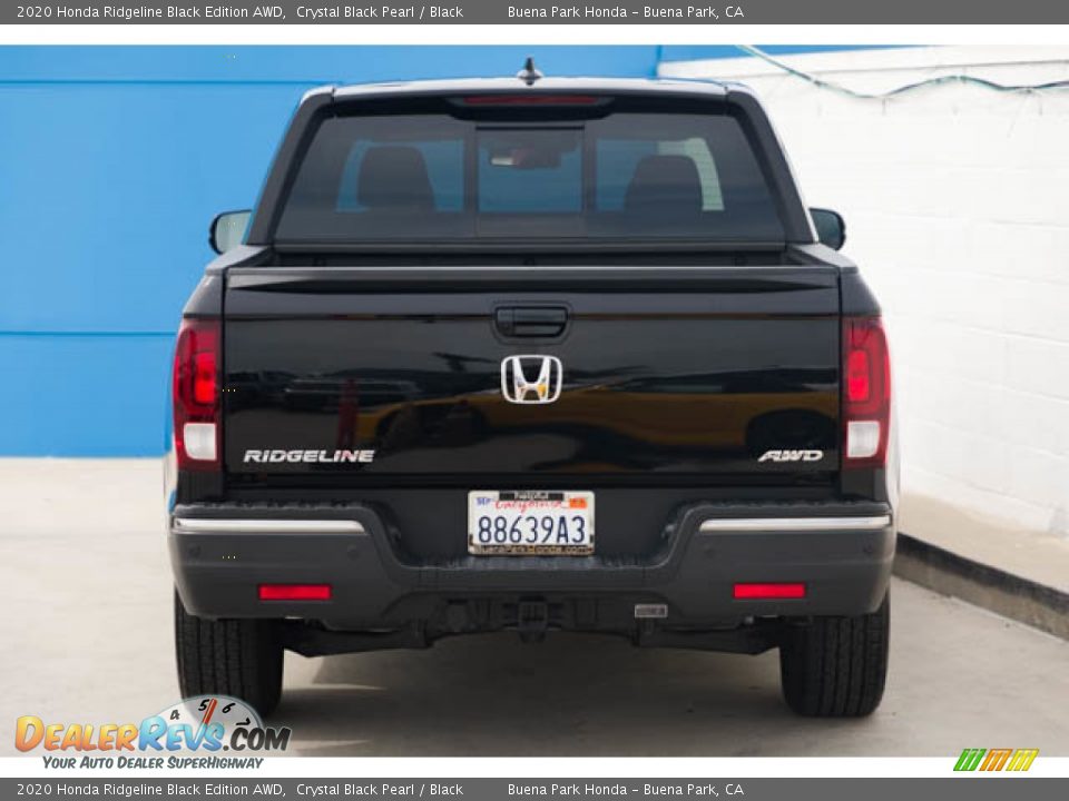 2020 Honda Ridgeline Black Edition AWD Crystal Black Pearl / Black Photo #9