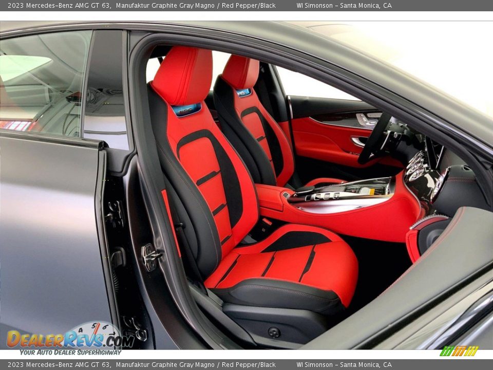Red Pepper/Black Interior - 2023 Mercedes-Benz AMG GT 63 Photo #5