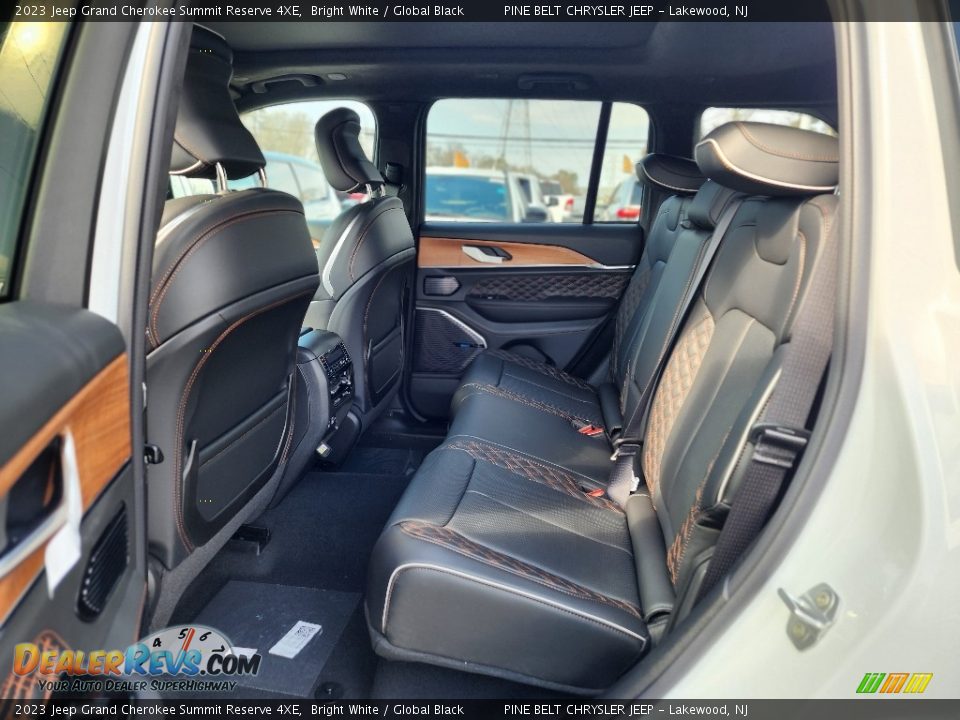 Rear Seat of 2023 Jeep Grand Cherokee Summit Reserve 4XE Photo #7