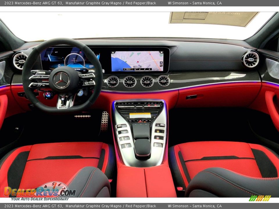 Dashboard of 2023 Mercedes-Benz AMG GT 63 Photo #6